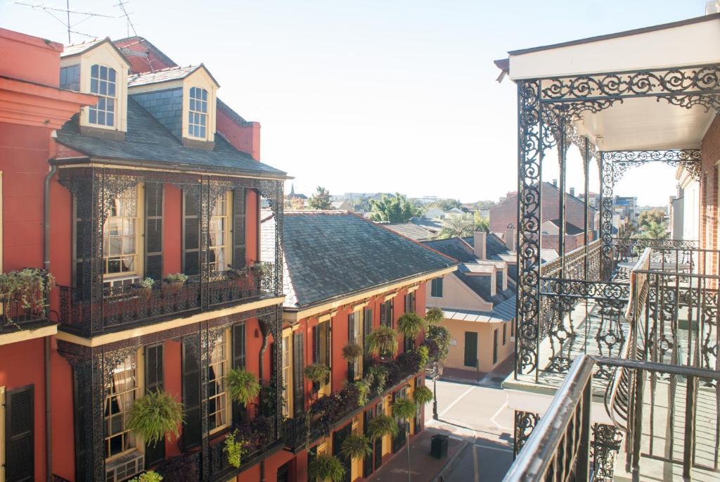 Two Queen Beds Balcony Street View